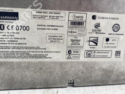 Used Electronic module Electronic module BMW 1 (F20) 116 i (136 hp) 22843737 22843737