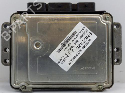 Engine control unit (ECU) PEUGEOT 206 Hatchback (2A/C) 1.4 HDi eco 70 | BP22825254M57 