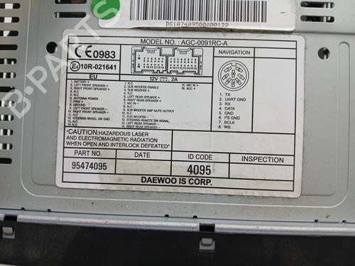 Radio CHEVROLET CAPTIVA (C100, C140) 2.2 D 4WD | BP29516046E6 