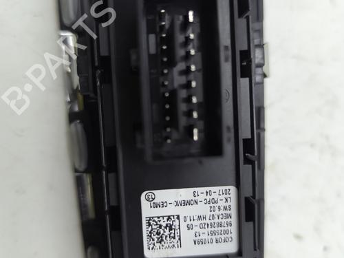 Left front window switch PEUGEOT 3008 II SUV (MC_, MR_, MJ_, M4_) 1.2 THP/ PureTech 130 (MRHNSM, MRHNSU, MRHNSJ, MRHNYW,... | BP29491963I27 