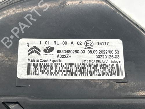 Right front indicator CITROËN C3 III (SX) 1.5 BlueHDi 100 (SXYHYP, SXYHTU) | BP39664024C33 - Image 2