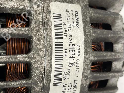 Used Alternator Alternator FIAT 500 (312_) 0.9 (312AXH1A) (65 hp) 22829179 22829179