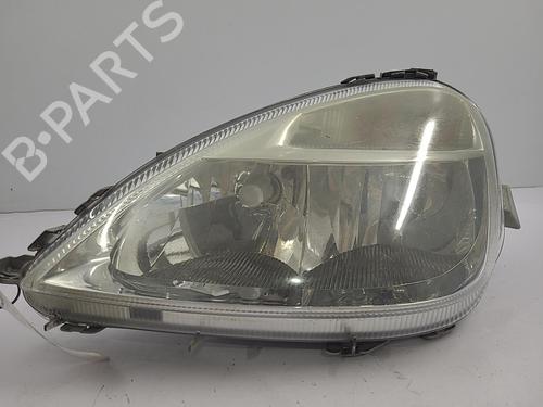 Used Left headlight MERCEDES-BENZ A-CLASS (W168) A 170 CDI (168.009, 168.109) (95 hp) 22822654