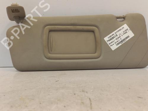Used Left sun visor Left sun visor RENAULT MEGANE III Coupe (DZ0/1_) 1.5 dCi (DZ0B) (106 hp) 22827819 22827819