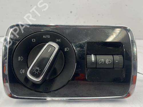 Used Headlight switch Headlight switch SKODA SUPERB II (3T4) 2.0 TDI 16V (140 hp) 22831214 22831214