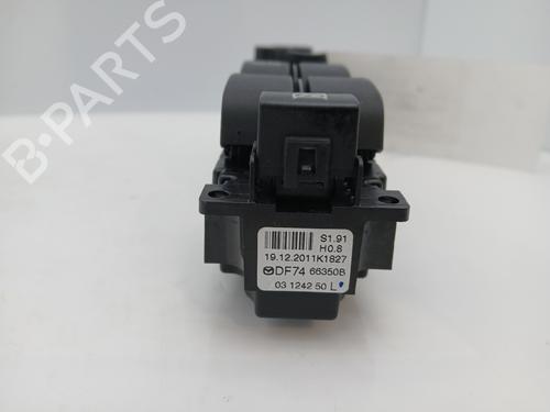 Left front window switch MAZDA 2 (DE_, DH_) 1.3 MZR (DE3FS) | BP35961332I27 - Image 3