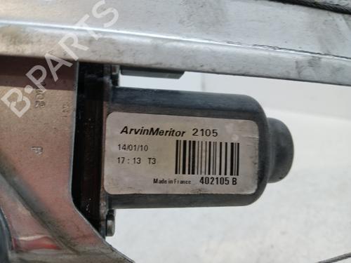 Front left window mechanism PEUGEOT PARTNER Box Body/MPV 1.6 HDi 16V | BP30364704C22 