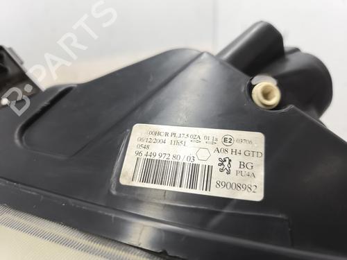 Left headlight PEUGEOT 1007 (KM_) 1.4 HDi | BP27403890C28 