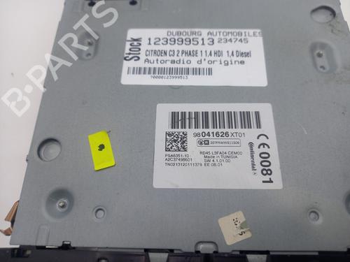 Radio CITROËN C3 II (SC_) 1.4 HDi 70 (SC8HZC, SC8HR0, SC8HP4) | BP34260130E6 - Image 5