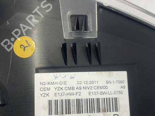 Instrument cluster PEUGEOT 208 I (CA_, CC_) 1.4 HDi | BP22830036C47 