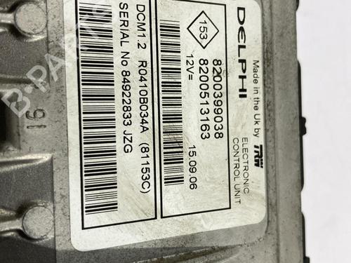 Engine control unit (ECU) RENAULT MEGANE II (BM0/1_, CM0/1_) 1.5 dCi (BM1F, CM1F) | BP22817779M57 