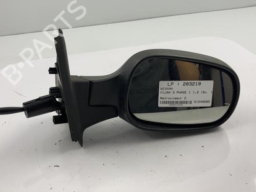 Right mirror NISSAN MICRA III (K12) 1.2 16V | BP22816594C27 