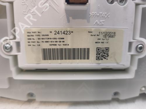Instrument cluster PEUGEOT 2008 I (CU_) 1.5 BlueHDI 100 | BP27404189C47 - Image 4