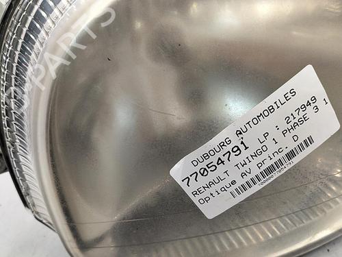 Right headlight RENAULT TWINGO I (C06_) 1.2 (C066, C068) | BP22829585C29 