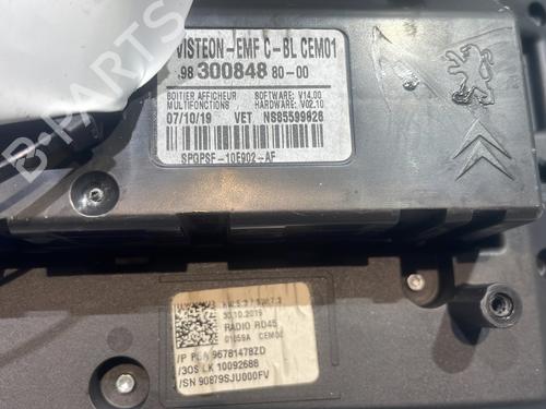 Display monitor PEUGEOT 308 II (LB_, LP_, LW_, LH_, L3_) 1.5 BlueHDi 130 | BP29338948C48 