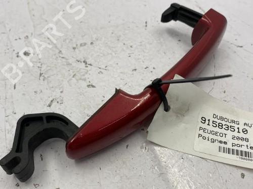 Rear right exterior door handle PEUGEOT 2008 I (CU_) 1.6 BlueHDi 120 | BP22839730C130 