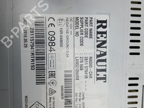 Display monitor RENAULT CLIO IV (BH_) 1.5 dCi 75 | BP32281050C48