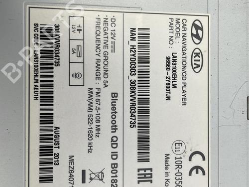 Used Radio HYUNDAI ix35 (LM, EL, ELH) 1.7 CRDi (116 hp) 22830246