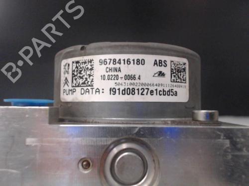 Used ABS pump ABS pump CITROËN C3 II (SC_) 1.4 HDi 70 (SC8HZC, SC8HR0, SC8HP4) (68 hp) 22814850 22814850