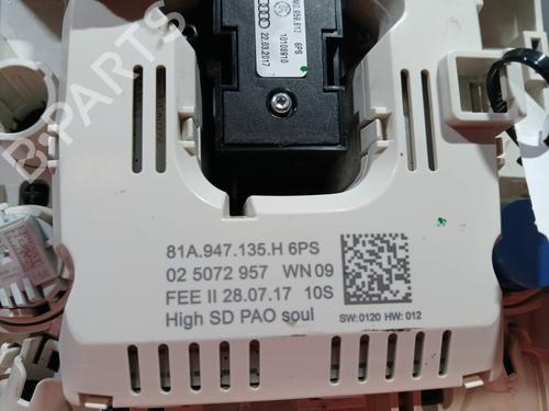 Interior roof light AUDI Q2 (GAB, GAG) 1.4 TFSI | BP29833790I8 