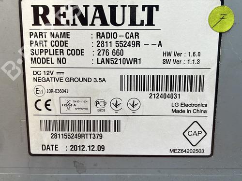 Display monitor RENAULT CLIO IV (BH_) 0.9 TCe 90 (BHNF, BHMA, BHMH, BHJK, BHJR) | BP29141388C48 