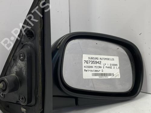 Right mirror NISSAN MICRA II (K11) 1.0 i 16V | BP22829403C27 