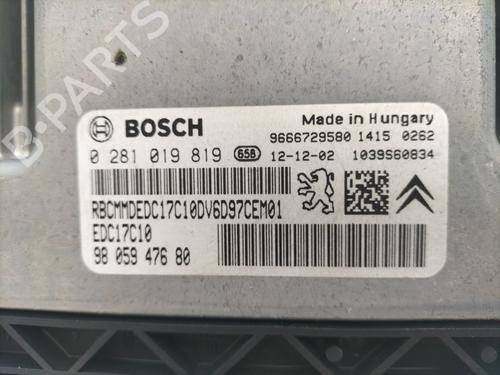 Engine control unit (ECU) CITROËN C4 II (NC_) 1.6 HDi 90 | BP32078430M57 - Image 2