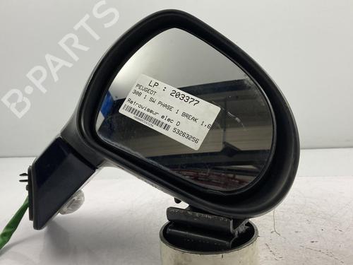 Right mirror PEUGEOT 308 SW I (4E_, 4H_) 1.6 HDi | BP22817437C27 