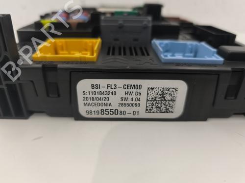 Fuse box PEUGEOT EXPERT Van (V_) 2.0 BlueHDi 120 | BP26007879E1 
