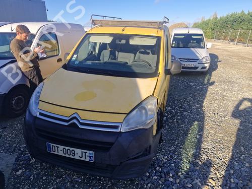 Rudehejsemekanisme ventre foran CITROËN BERLINGO MULTISPACE (B9) 1.6 HDi 90 | BP31081447C22 