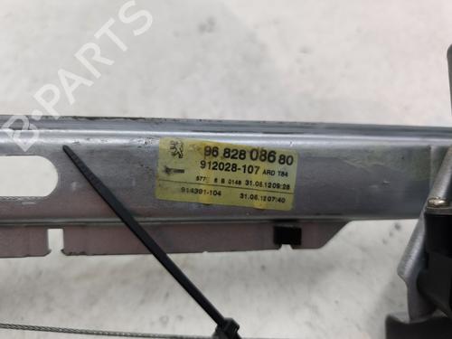 Rear right window mechanism PEUGEOT 3008 I MPV (0U_) 1.6 HDi | BP30184413C25 