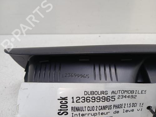 Comutador vidro frente esquerdo Comutador vidro frente esquerdo RENAULT CLIO II (BB_, CB_) [1998-2016] 36652733 36652733