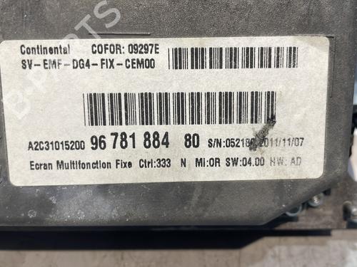 Display monitor PEUGEOT 508 SW I (8E_) 2.2 HDi | BP29515771C48 