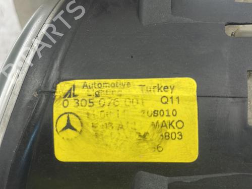 Used Left front fog light Left front fog light MERCEDES-BENZ A-CLASS (W169) A 180 CDI (169.007, 169.307) (109 hp) 22828335 22828335
