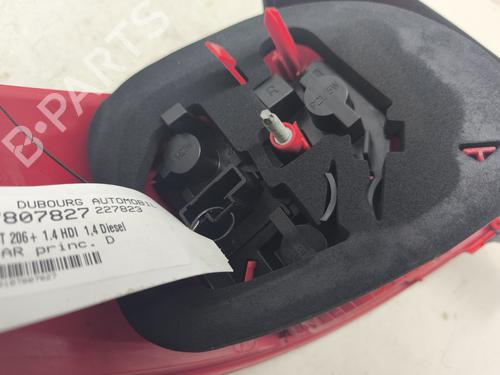 Right taillight PEUGEOT 206+ (2L_, 2M_) 1.4 HDi eco 70 | BP27194300C35 