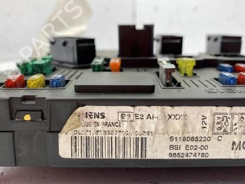 Fuse box PEUGEOT 206 Hatchback (2A/C) 1.4 HDi eco 70 | BP22837890E1 