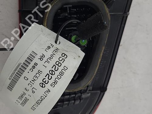 Used Right tailgate light RENAULT SCÉNIC III (JZ0/1_) 1.6 dCi (JZ00, JZ12) (130 hp) 22823999