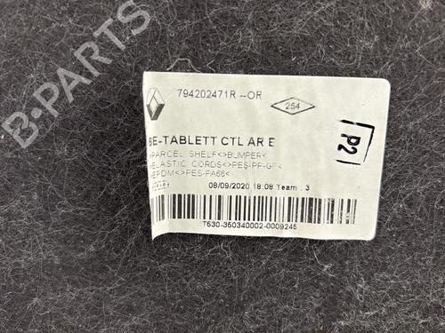 Rear parcel shelf RENAULT TWINGO III (BCM_, BCA_) 1.0 SCe 75 | BP36059045C85  - Image 5