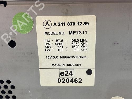 Radio MERCEDES-BENZ E-CLASS (W211) E 270 CDI (211.016) | BP31045704E6