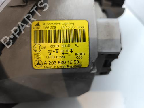 Right headlight MERCEDES-BENZ C-CLASS (W203) C 200 CDI (203.007) | BP28178719C29 
