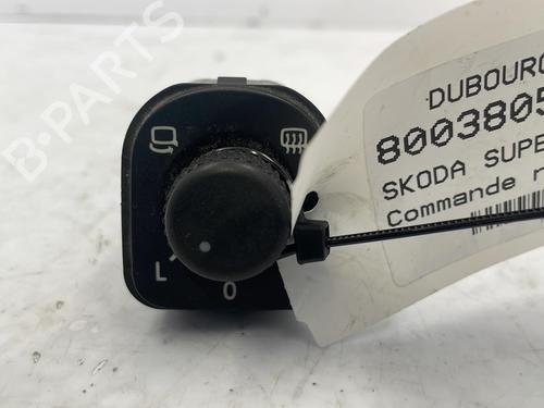 Used Mirror switch SKODA SUPERB II (3T4) 2.0 TDI 16V (140 hp) 22831215