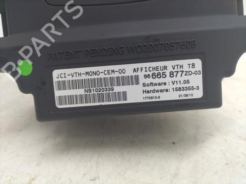 Display monitor PEUGEOT 5008 (0U_, 0E_) 2.0 HDi | BP29834094C48