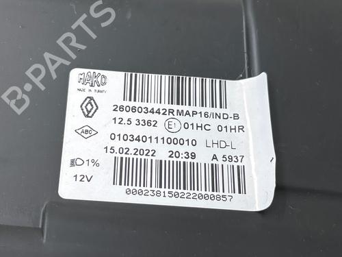 Used Left headlight Left headlight RENAULT CLIO IV (BH_) 0.9 TCe 90 (BHNF, BHMA, BHMH, BHJK, BHJR) (90 hp) 40204363 40204363