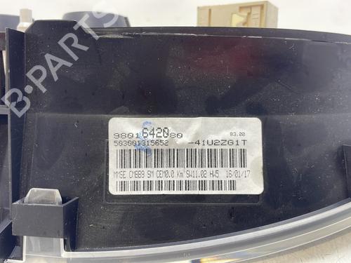 Used Instrument cluster Instrument cluster CITROËN BERLINGO MULTISPACE (B9) 1.2 PureTech 110 (110 hp) 29388584 29388584