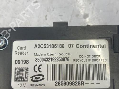 Used Card reader Card reader RENAULT GRAND SCÉNIC III (JZ0/1_) 1.9 dCi (JZ0J, JZ0N, JZ1K, JZ1S) (131 hp) 22835862 22835862