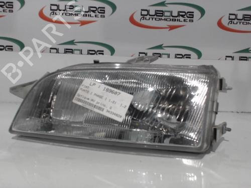 Used Left headlight FIAT PUNTO (176_) 60 1.2 (176AP, 176AR, 176AQ, 176BB) (60 hp) 22814141
