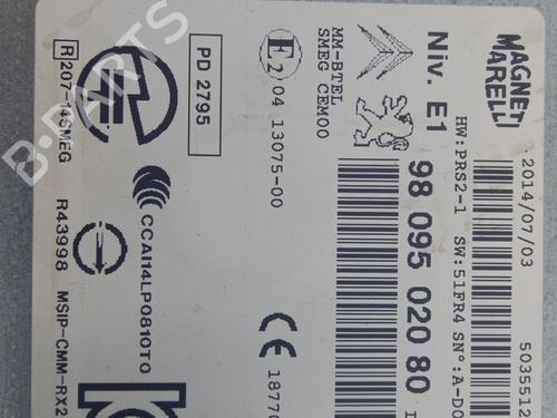 Radio PEUGEOT 208 I (CA_, CC_) 1.2 VTI 82 | BP22824789E6 