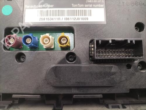 Display monitor RENAULT MEGANE III Grandtour (KZ0/1) 1.5 dCi (KZ1M, KZ1W, KZ0R) | BP22847581C48 