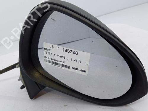 Used Right mirror SEAT IBIZA IV (6J5, 6P1) 1.4 TDI (80 hp) 22815686
