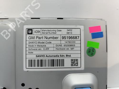 Display monitor OPEL ASTRA J (P10) 1.7 CDTI (68) | BP29491873C48 